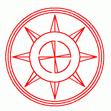 中华昆仑女神功中的“无量法印”图